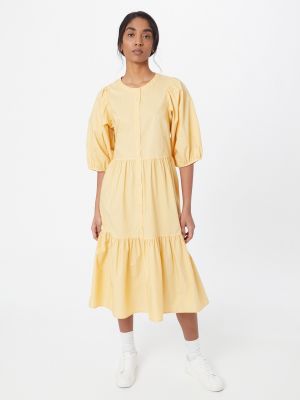 Μίντι φόρεμα Part Two κίτρινο