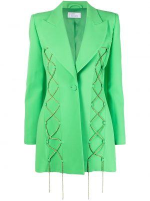 Csipkés fűzős kabát Giuseppe Di Morabito zöld