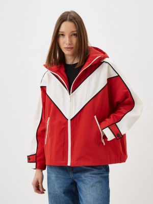 Утепленная демисезонная куртка Miss Sixty красная