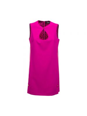 Sukienka mini Versace różowa