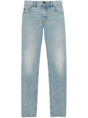 Straight jeans Saint Laurent blau