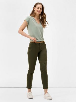 Pantaloni chino Orsay verde