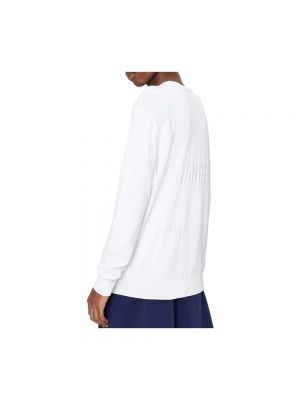Sudadera de tela jersey Armani Exchange blanco