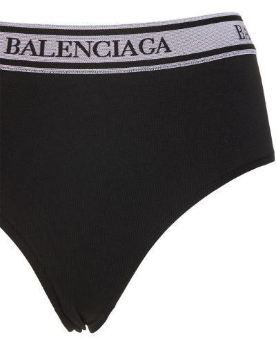 Бикини от джърси Balenciaga черно