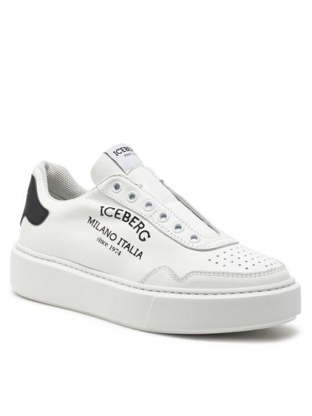 Ilgaauliai batai Iceberg balta