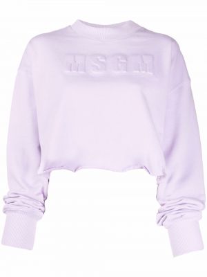 Sweatshirt Msgm lilla