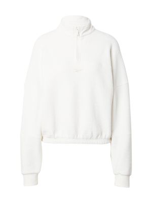 Пуловер с качулка Reebok бяло
