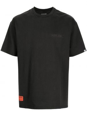 Camiseta con estampado Izzue negro