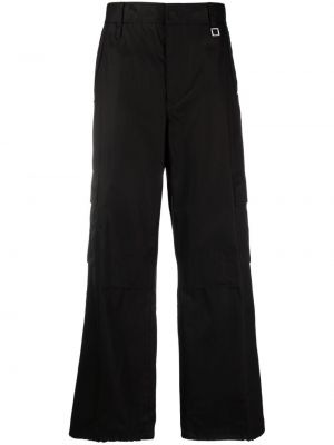Hose aus baumwoll ausgestellt Wooyoungmi schwarz