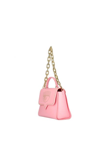 Bolsa de hombro elegante Chiara Ferragni Collection rosa