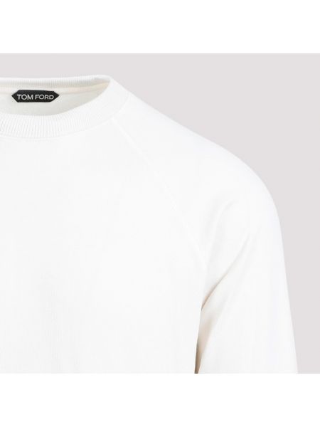 Jersey de tela jersey de modal Tom Ford blanco