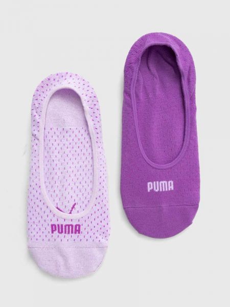 Hálós zokni Puma lila