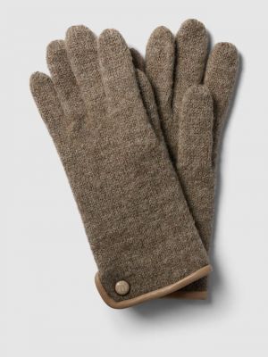 Перчатки из натуральной шерсти модель "WALK" Roeckl, серо-коричневый