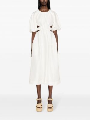 Sukienka midi Aje biała