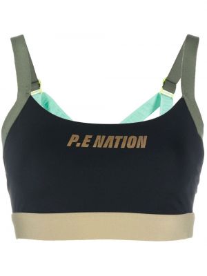 Tank top med print P.e Nation svart