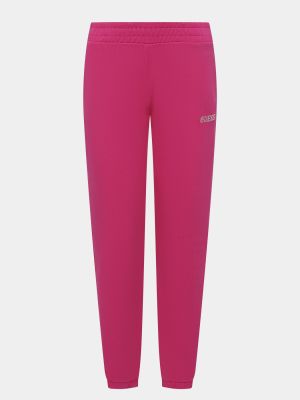 Спортивные штаны Guess розовые