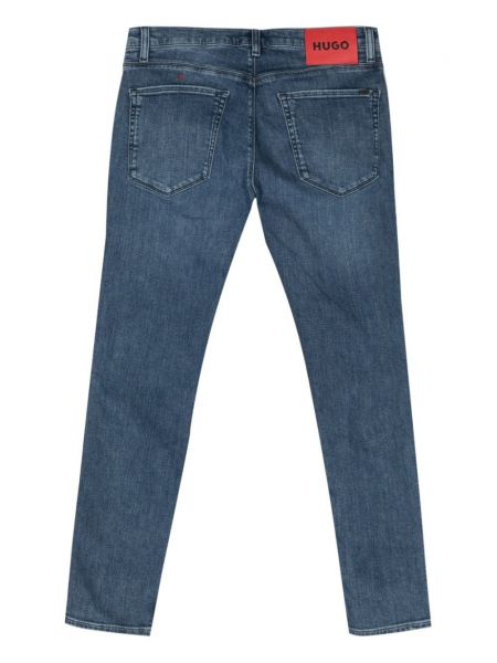Slim fit skinny jeans Hugo blau