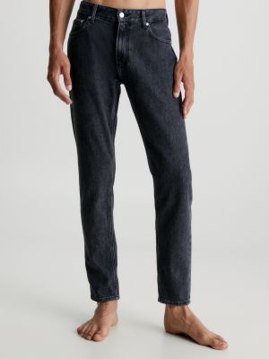 Boyfriend traperice bootcut Calvin Klein Jeans crna