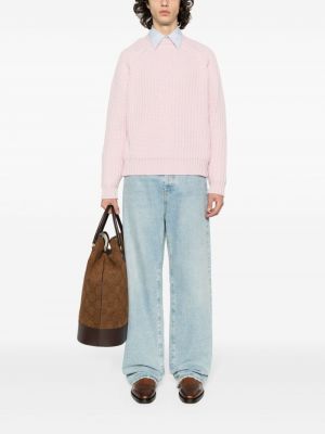 Chunky woll pullover Gucci pink