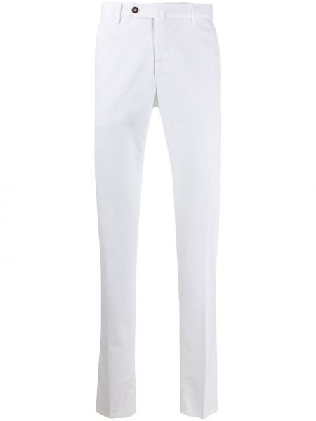 Pantalones chinos slim fit Pt01 blanco