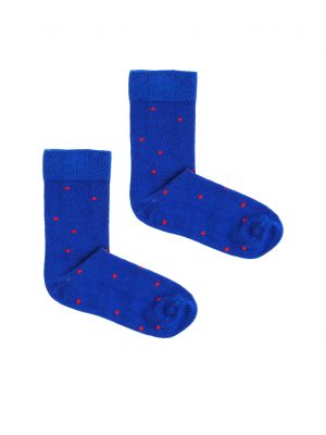 Чорапи на точки Kabak синьо