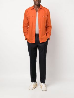 Hemd aus baumwoll Fursac orange