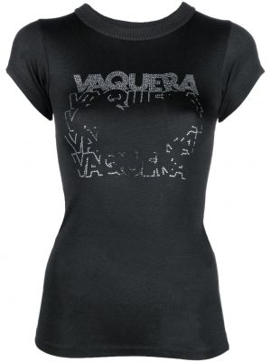 T-shirt Vaquera svart