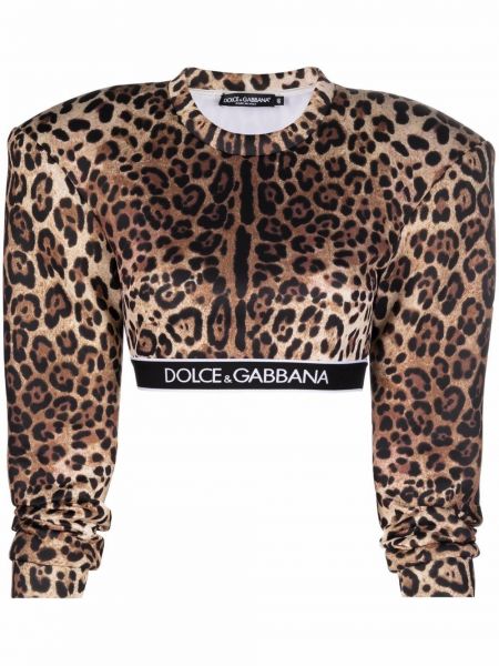 Top leopardo Dolce & Gabbana