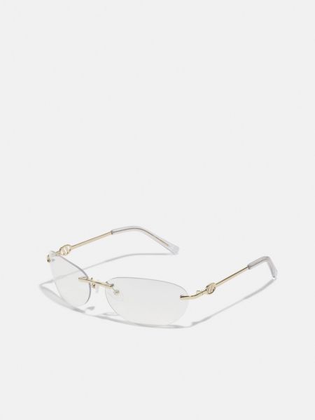 Okulary przeciwsłoneczne Le Specs złote