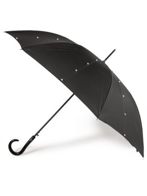 Černý deštník s perlami Pierre Cardin