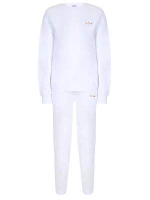 Спортивный костюм Mc2 Saint Barth белый
