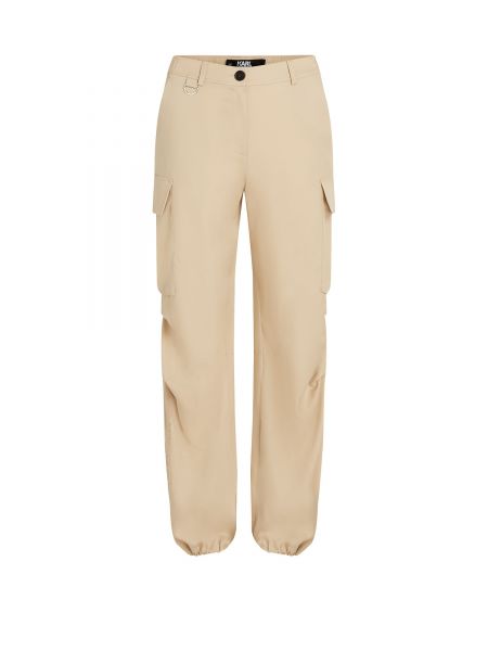 Pantaloni Karl Lagerfeld beige