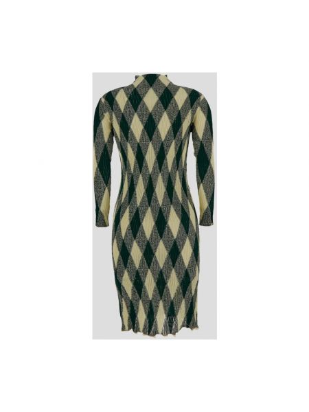Sukienka bawełniana plisowana Burberry