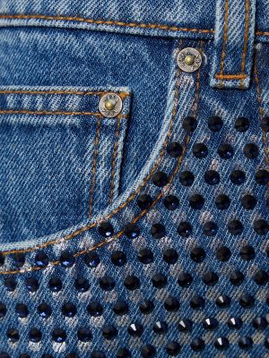 Spódnica jeansowa Area niebieska
