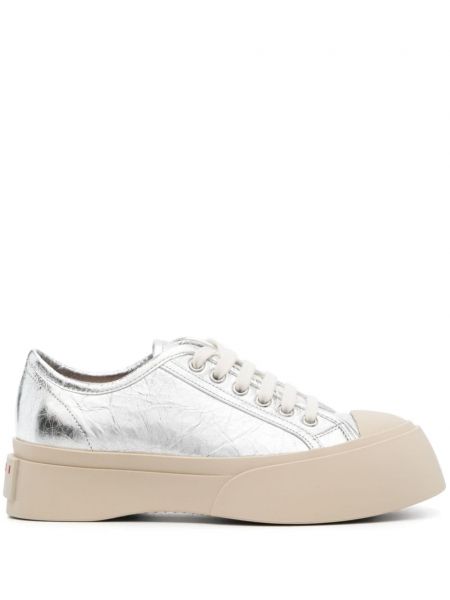 Plateau leder sneaker Marni