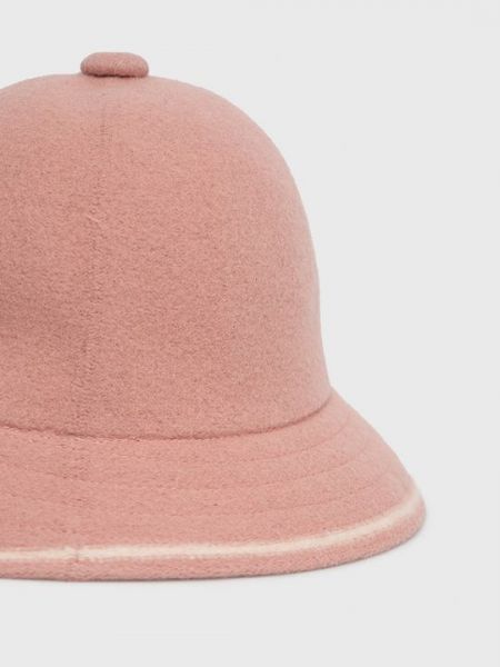 Шерстяная шапка Kangol розовая