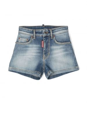 Farkkushortsit tytöille Dsquared2 Kids sininen