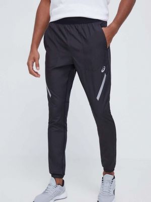 Běžecké kalhoty s potiskem Asics černé