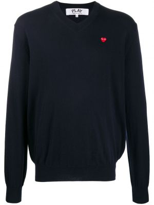 Jersey de tela jersey Comme Des Garçons Play azul