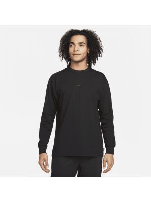Chemise avec manches longues Nike noir