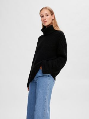 Pullover Selected Femme nero