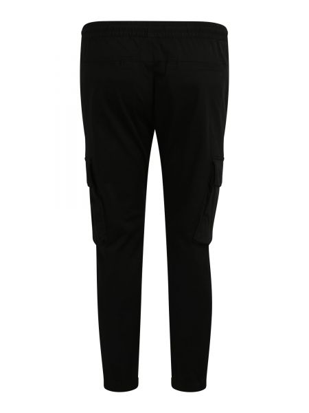 Pantaloni cu buzunare Calvin Klein Jeans Plus negru
