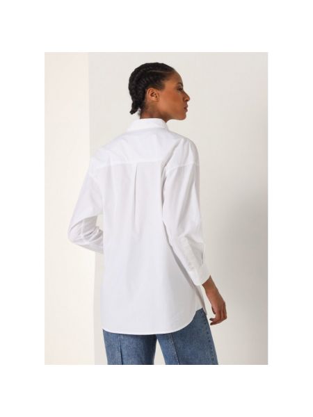 Джинсовая рубашка с длинным рукавом Lois Jeans белая