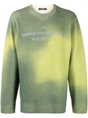 Pull en tricot A-cold-wall* vert