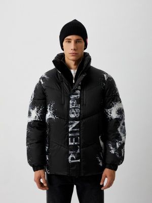 Утепленная куртка Plein Sport черная