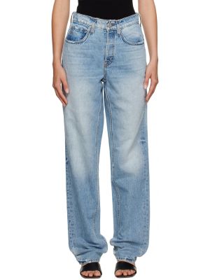 Хлопковые джинсы Cotton Citizen синие