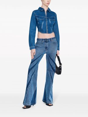 Bootcut jeans ausgestellt Dion Lee blau