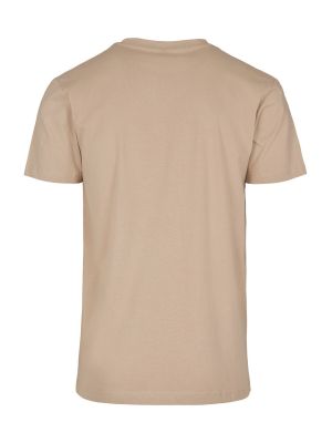 T-shirt à motif mélangé Mister Tee beige