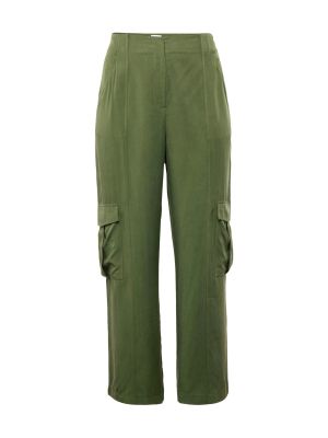 Pantaloni cu buzunare Warehouse Curve verde
