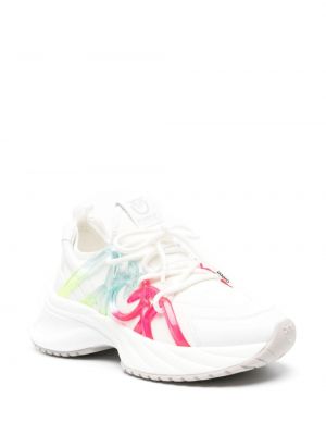 Sneakersy chunky Pinko białe